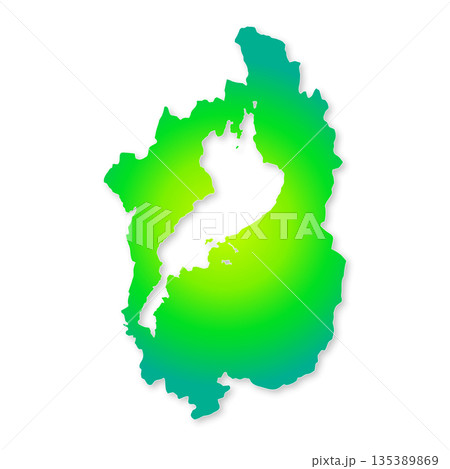滋賀県地図 135389869
