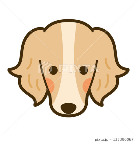 ボルゾイの顔アイコン 135390067