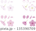 さくらデフォルメ　4種セット 135390709