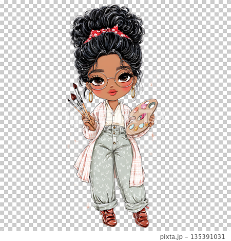 cute girl with chinese dress 135391031