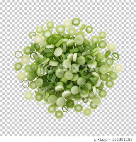 一堆切好的蔥花 135391183