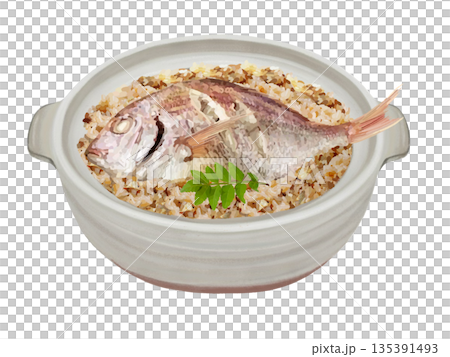 鯛めし(土鍋) 鯛めし(土鍋) 135391493
