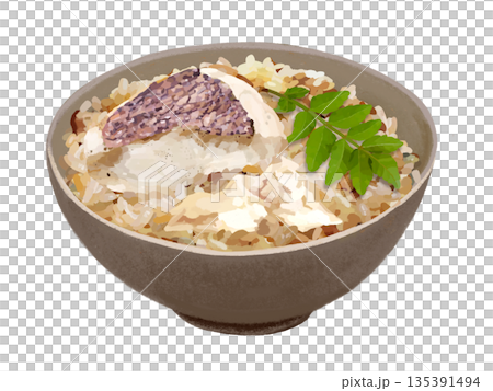 海鯛魚飯（蓋飯） 135391494