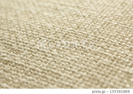 Close up of beige fabric Close up of beige fabric 135391869