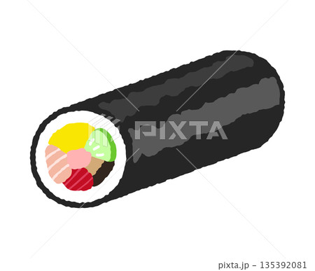 恵方巻のイラスト 135392081
