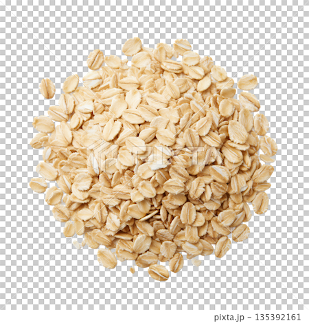 一堆燕麥片 一堆燕麥片 135392161
