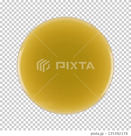 一滴金黃色的橄欖油 一滴金黃色的橄欖油 135392178