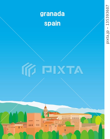 アルハンブラ宮殿 la alhambra グラナダ granada アンダルシア スペイン 春 アルハンブラ宮殿 la alhambra グラナダ granada アンダルシア スペイン 春 135393687