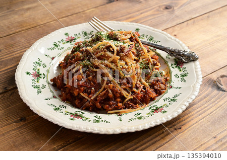 ジビエのボロネーゼパスタ ジビエのボロネーゼパスタ 135394010