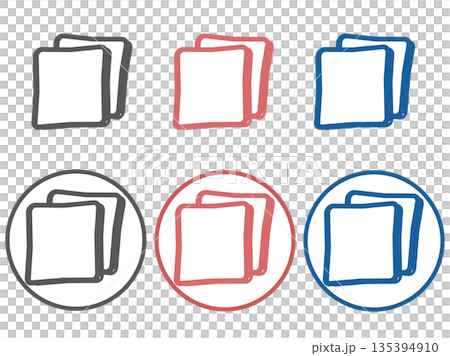 食パン トースト アイコン セット 朝食 パン屋 カフェ 3色 シンプル 食パン トースト アイコン セット 朝食 パン屋 カフェ 3色 シンプル 135394910