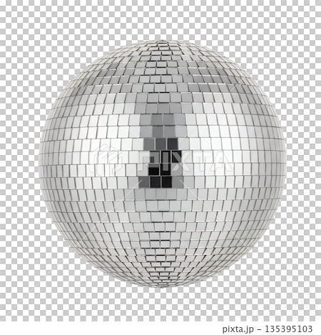 銀色ミラーボール 銀色ミラーボール 135395103