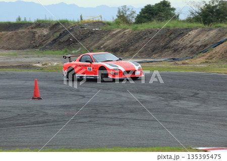 大牟田市　レース場　ジムカーナ、 135395475