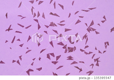 和紙アート【背景素材】 135395547