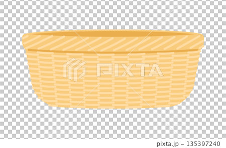 Basket illustration 135397240