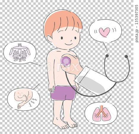 定期健康診断　内科検診で診ている項目 135397305