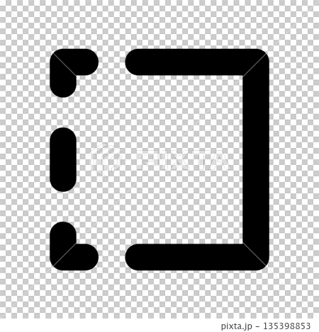 進行中のイメージのアイコンイラストのイラスト素材 [135398853] - PIXTA