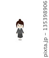 制服の会社員 135398906