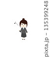 制服の会社員（口笛） 135399248