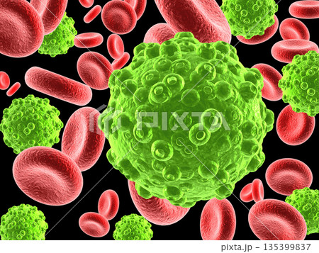 covid-19, coronavirus outbreak,  Hepatitis viruses, influenza virus H1N1,aids. Virus abstract background 135399837