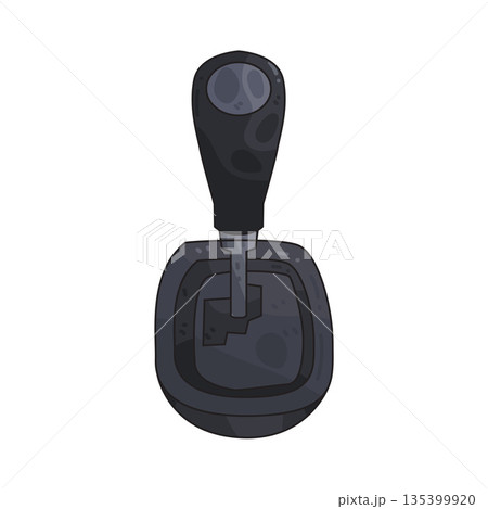 illustration of gear shift illustration of gear shift 135399920