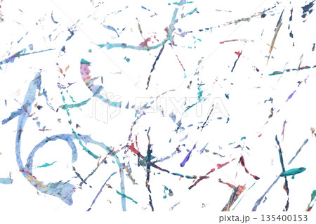 Abstract pattern with splashes and strokes of paint. Abstract pattern with splashes and strokes of paint. 135400153