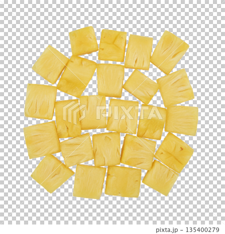 菠蘿丁（俯視圖） 135400279