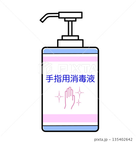 手指用消毒液 135402642
