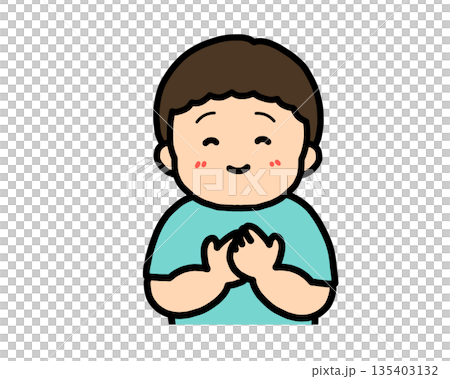 Reassuring Asian boy Reassuring Asian boy 135403132