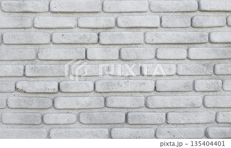 Texture of a modern white brick wall for background. Texture of a modern white brick wall for background. 135404401