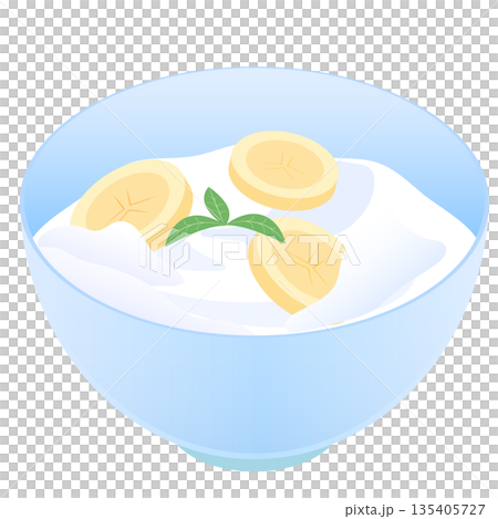 バナナヨーグルト 135405727