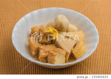 厚揚げと小芋と筍の煮物 厚揚げと小芋と筍の煮物 135405835