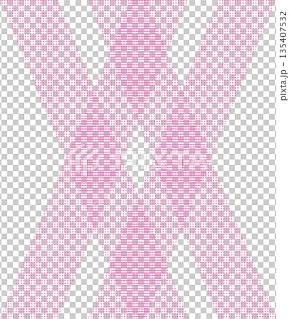 Pink triangular dot bias check pattern background illustration Pink triangular dot bias check pattern background illustration 135407532