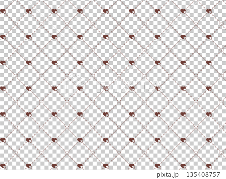 クマとハートの可愛い背景素材 135408757