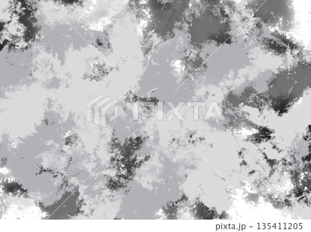 抽象的　水墨画　背景素材 135411205