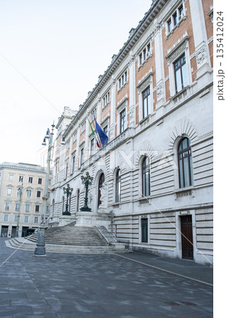 rear facade of the Parliament in Rome 135412024
