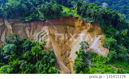 Massive Landslide in Green Hills 135413176