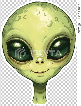 緑の宇宙人 135413854