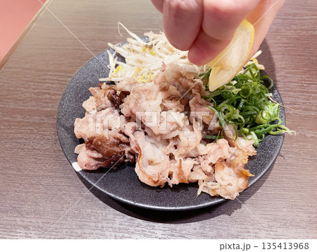 牛肉のコウネ 広島名物の前脚付け根部位 希少部位の焼肉 牛肉のコウネ 広島名物の前脚付け根部位 希少部位の焼肉 135413968