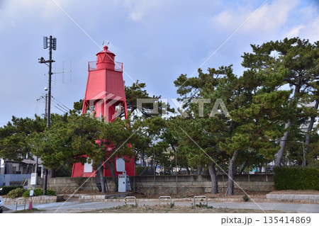 神戸・須磨海浜公園の旧和田岬灯台 135414869