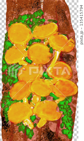 Yamagata specialty: Log-grown nameko mushrooms 135415794