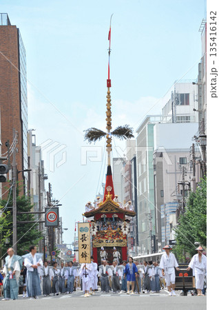 京都　祇園祭　山鉾巡行 長刀鉾 135416142