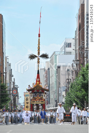 京都　祇園祭　山鉾巡行 長刀鉾 135416143