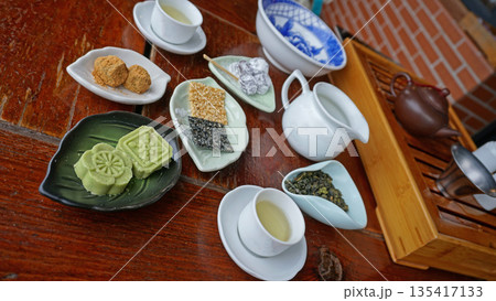 台湾茶とお茶菓子 台湾茶とお茶菓子 135417133