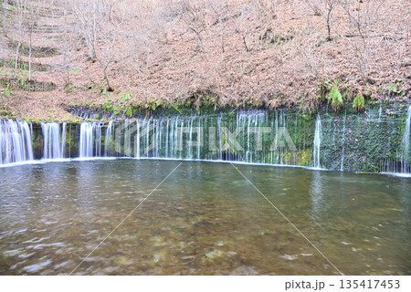 白糸の滝~晩秋軽井沢風景~ 白糸の滝~晩秋軽井沢風景~ 135417453