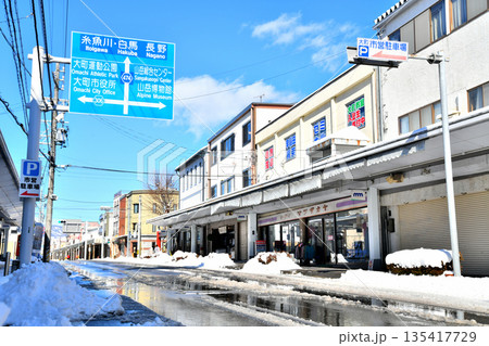 大町駅前本通り商店街(長野県大町市)【2026.1】 135417729