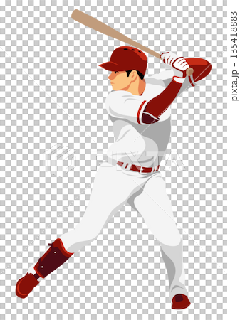 棒球選手“擊球手” 135418883