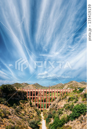 Puente del Aguila or Eagle Bridge in Nerja, Malaga, Spain 135419139