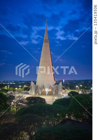 Maringa Cathedral and Bluehour 135419506