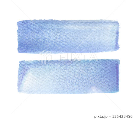 Abstract hand drawn wide watercolor brush strokes blue, light, sky, sea, purple with granulation texture in blue. Artistic design element for creative project. Abstract hand drawn wide watercolor brush strokes blue, light, sky, sea, purple with granulation texture in blue. Artistic design element for creative project. 135423456