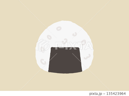 美味しそうなおにぎり 135423964